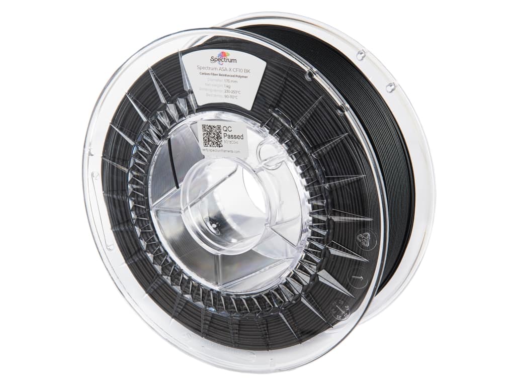 Filament Spectrum ASA-X CF10 1.75mm BK 1kg