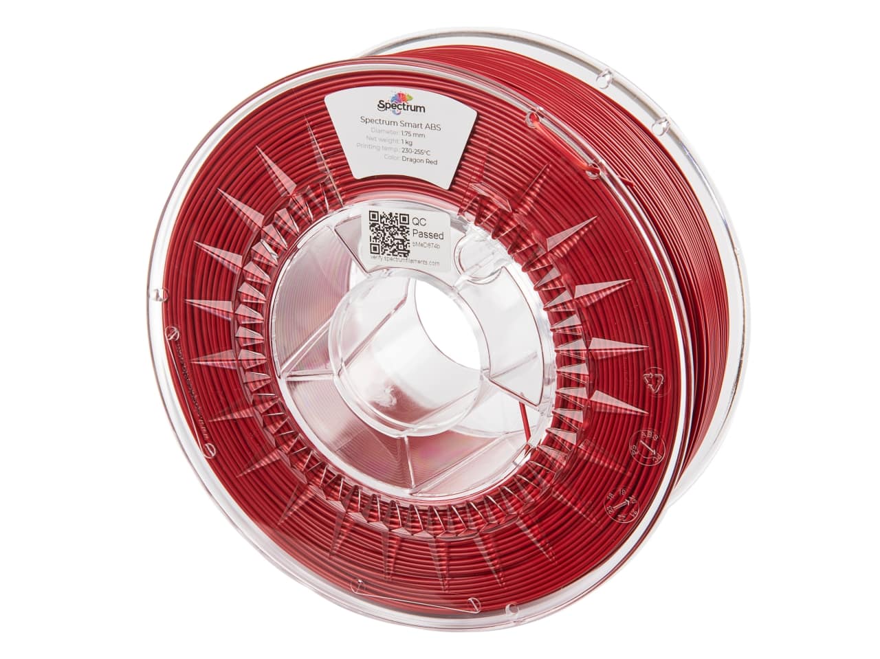 Filament Spectrum smart ABS 1.75mm DRAGON RED 1kg
