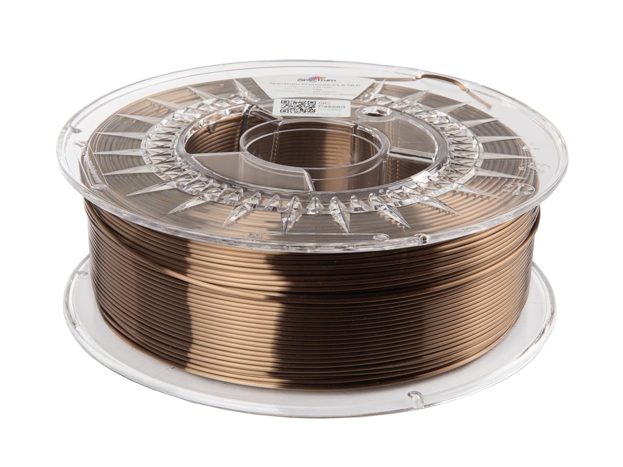 Filament Spectrum PLA SILK 1.75mm CINNAMON BRONZE 1kg - obrazek 2
