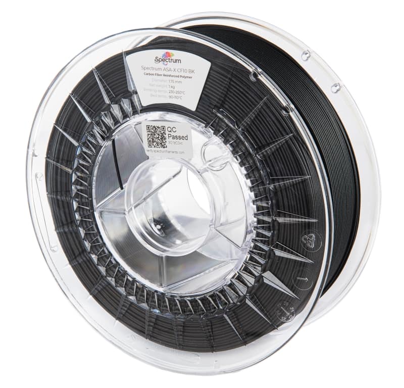 Filament Spectrum ASA-X CF10 1.75mm BK 1kg