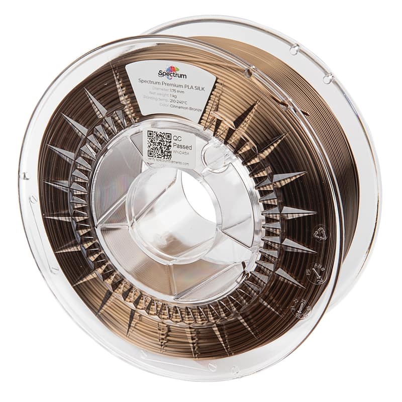 Filament Spectrum PLA SILK 1.75mm CINNAMON BRONZE 1kg