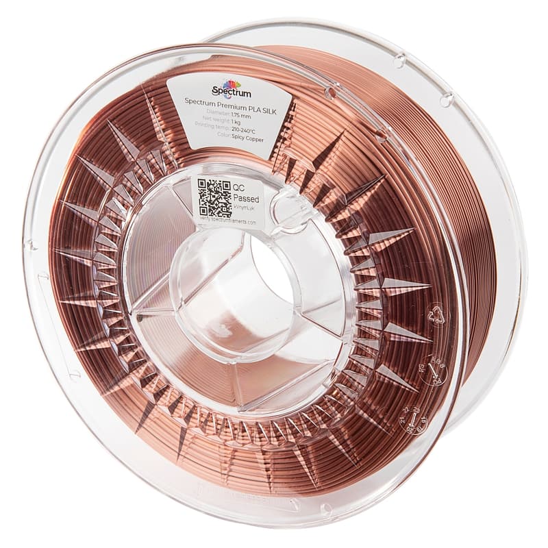 Filament Spectrum PLA SILK 1.75mm SPICY COPPER 1kg